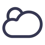 Cloud 1 SVG Icon
